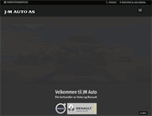 Tablet Screenshot of jmauto.no